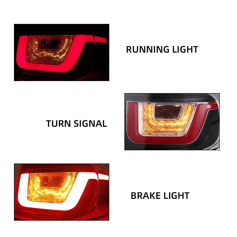 VLAND Carlamp LED bakljus för 2007-2014 Toyota FJ Cruiser - 5