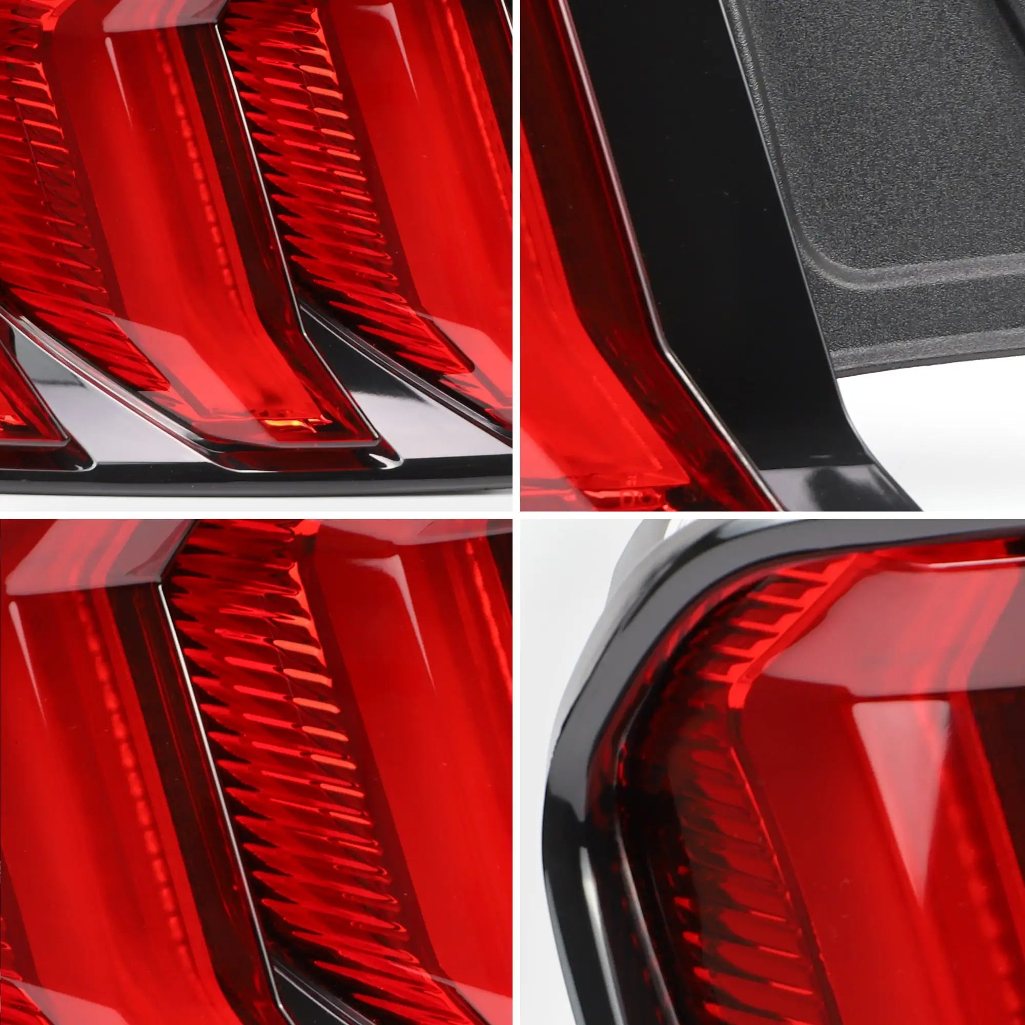 15-23 Ford Mustang 6th Gen (S550) Vland LED bakljus med 5 modes sekventiell blinkers [E-mark] - 10