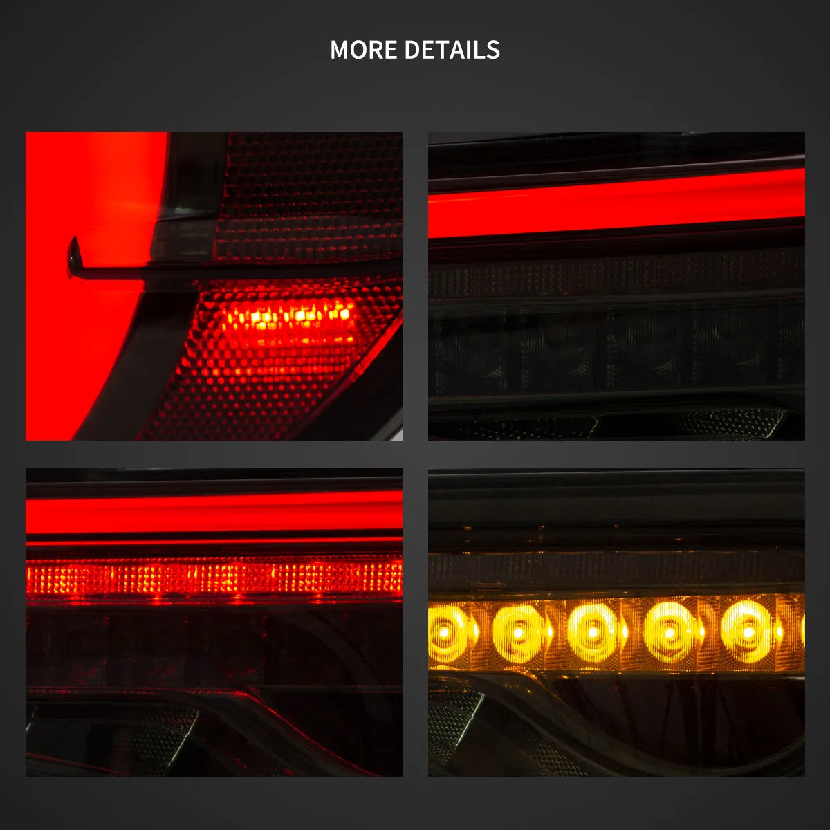 12-20 Toyota 86 GT86 13-20 Subaru BRZ 13-20 Scion FR-S Full LED bakljus w/ Sequential Indicators Turn-Vland - 11