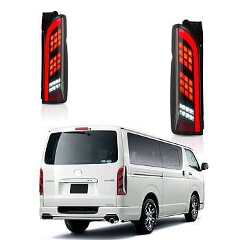 VLAND Carlamp LED bakljus för Toyota Hiace 2005-2018