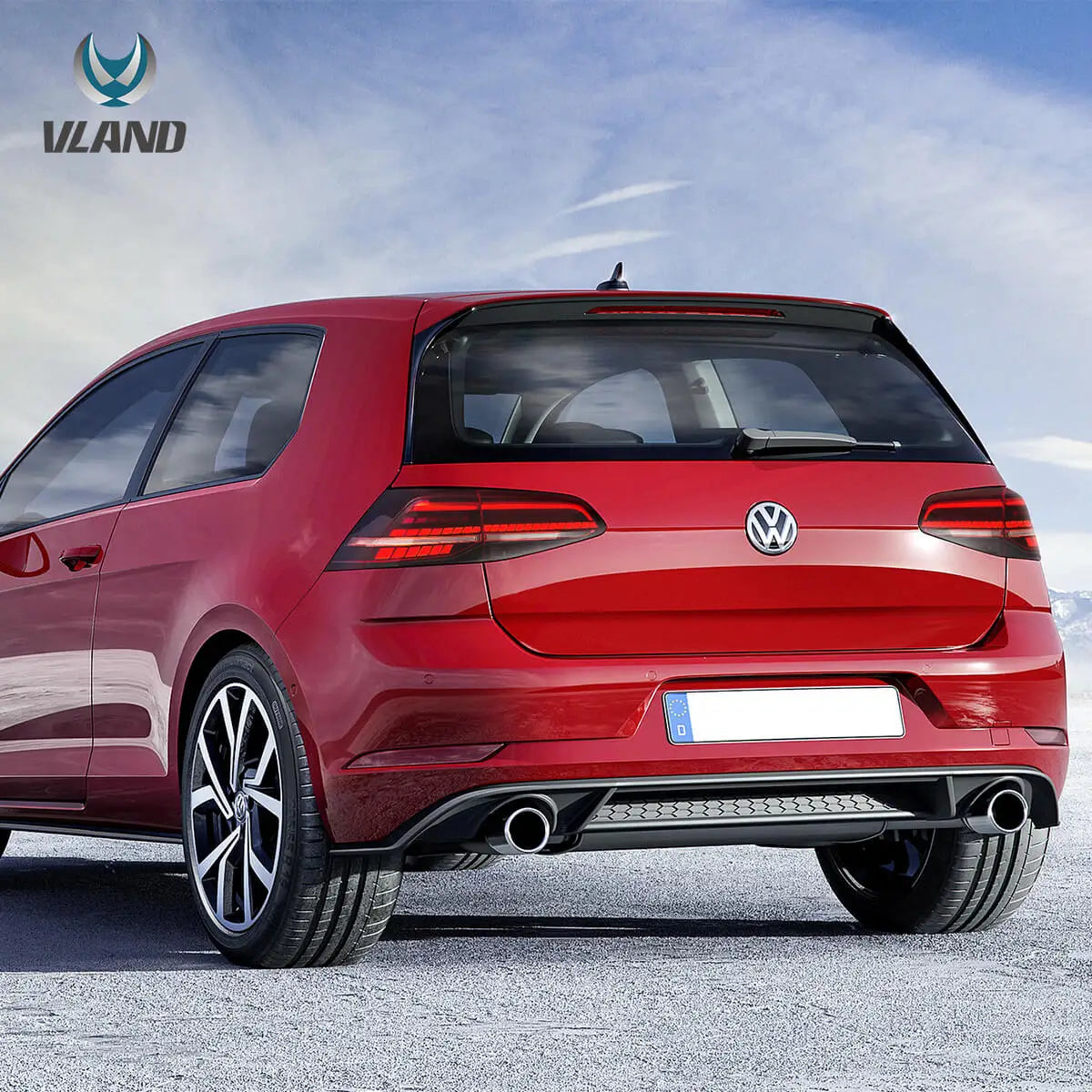 13-21 VW Golf MK7 MK7.5 Hatchback Vland LED bakljus [E-mark] - 8