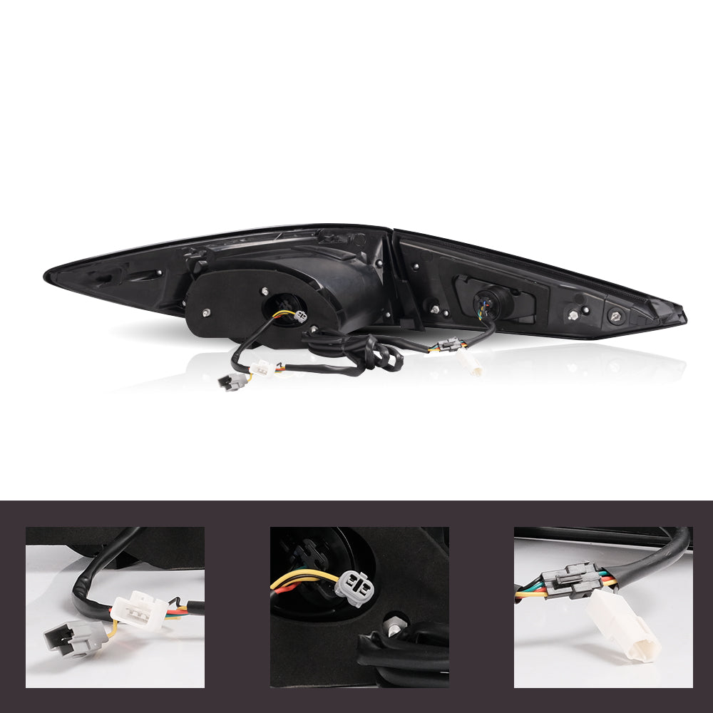 VLAND Carlamp Full LED bakljus för Mazda 3 Axela Sedan 2014-2018 (sekventiell blinkerss w/ Dynamic Welcome Lighting) - 5