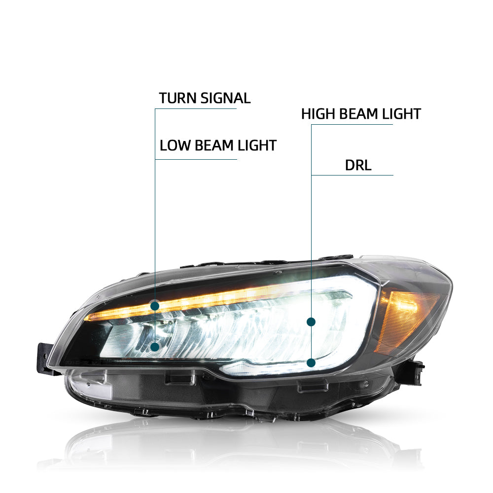 VLAND LED strålkastare för Subaru WRX 2015-2021 - 5