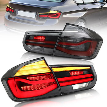 2012-2018 BMW F30 F80 M3 3-serie VLAND LED bakljus med sekventiell blinkers [E-märkt]