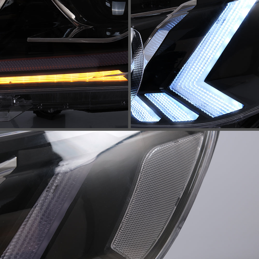 VLAND LED strålkastare för Toyota Hilux Vigo Revo 2015-2020 - 9