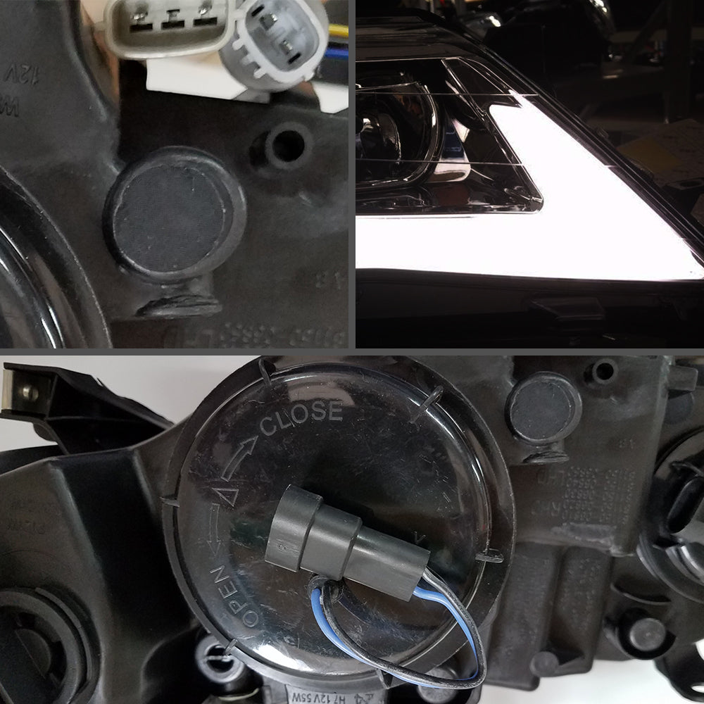 VLAND Carlamp Projector strålkastare för Toyota Camry 2012-2014（Fit för American Models） - 7