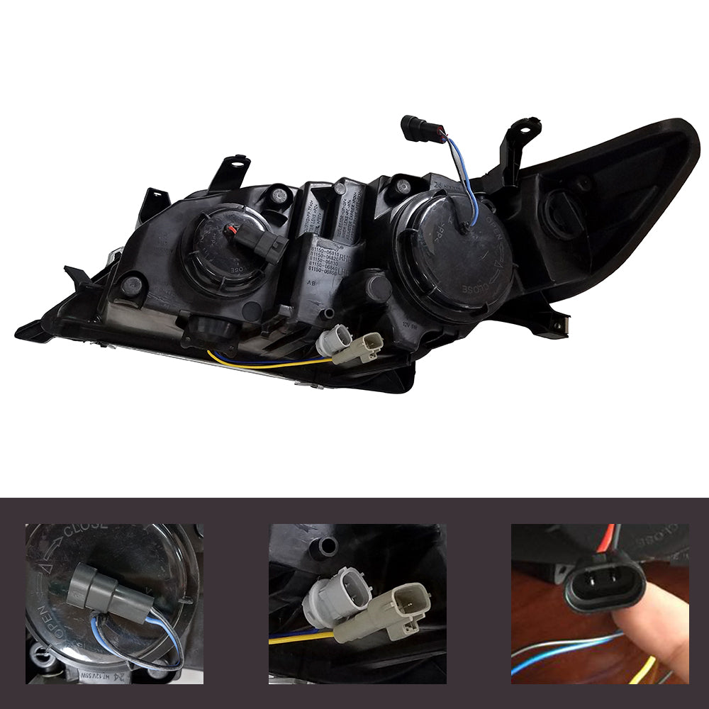 VLAND Carlamp Projector strålkastare för Toyota Camry 2012-2014（Fit för American Models） - 5