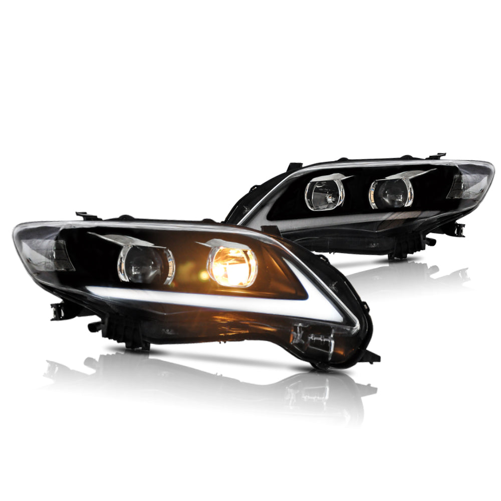 VLAND Carlamp LED strålkastare för Toyota Corolla 2011 2012 2013 (Bulbs are not included) - 2