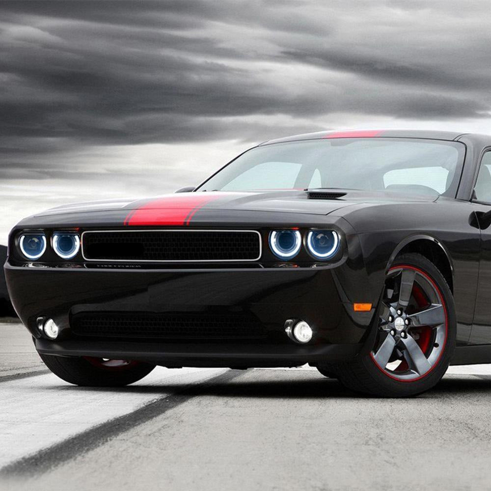 08-14 Dodge Challenger 3th Gen Vland LED strålkastare - 9