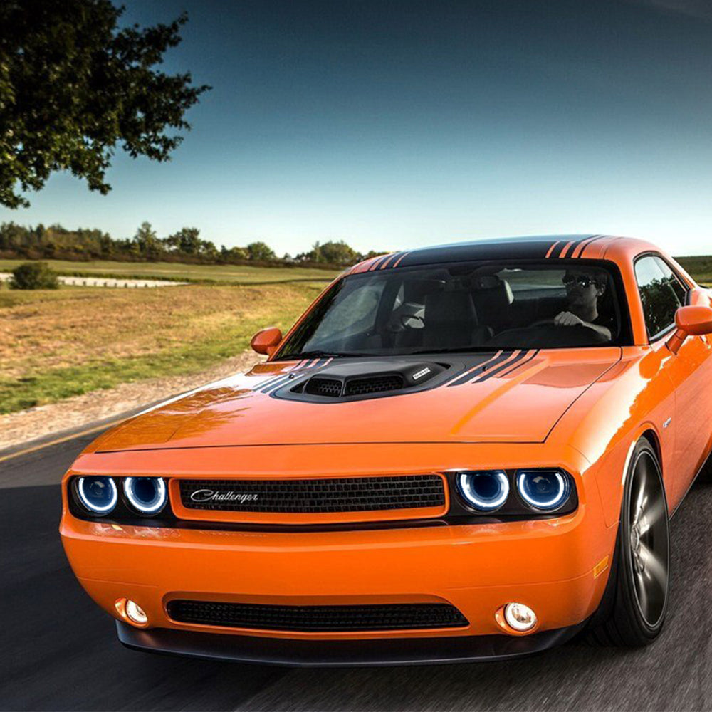 08-14 Dodge Challenger 3th Gen Vland LED strålkastare - 8