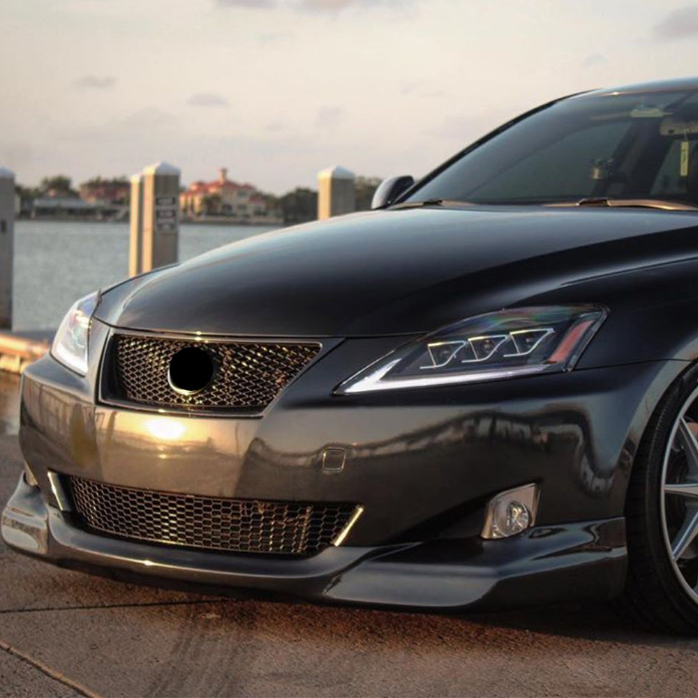 2006-2014 Lexus IS250 IS350 IS F VLAND strålkastare + LED bakljus Set Kits - 12