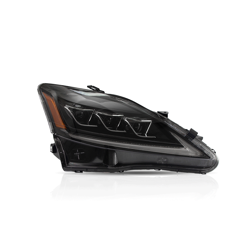 2006-2014 Lexus IS250 IS350 IS F VLAND strålkastare + LED bakljus Set Kits - 5
