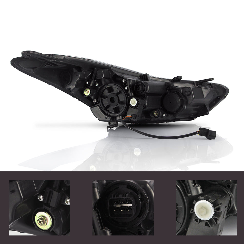 VLAND Carlamp Projector strålkastare för Hyundai Elantra (Avante MD) 2011-2015 - 10