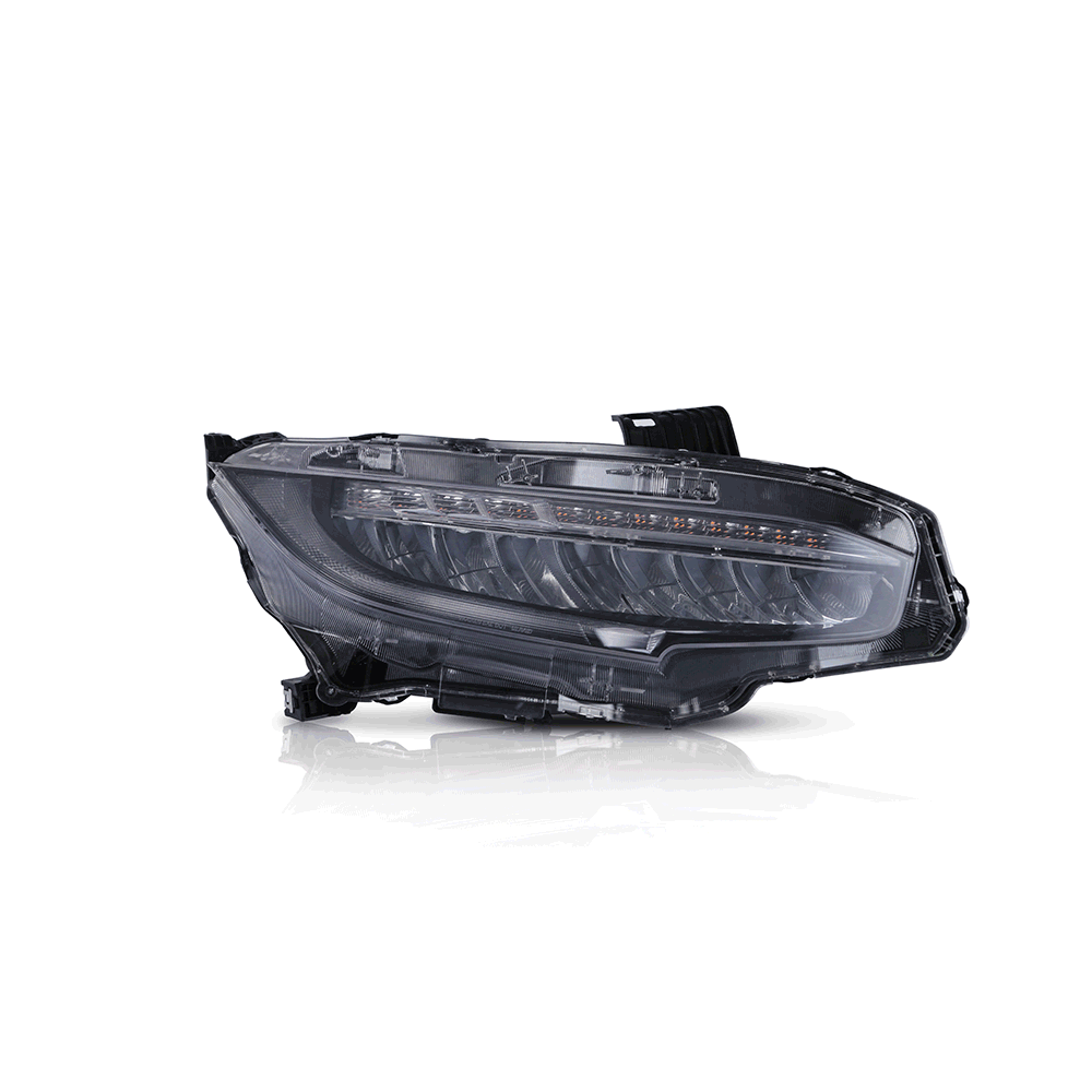 VLAND 16-21 Honda Civic Full LED strålkastare - 11