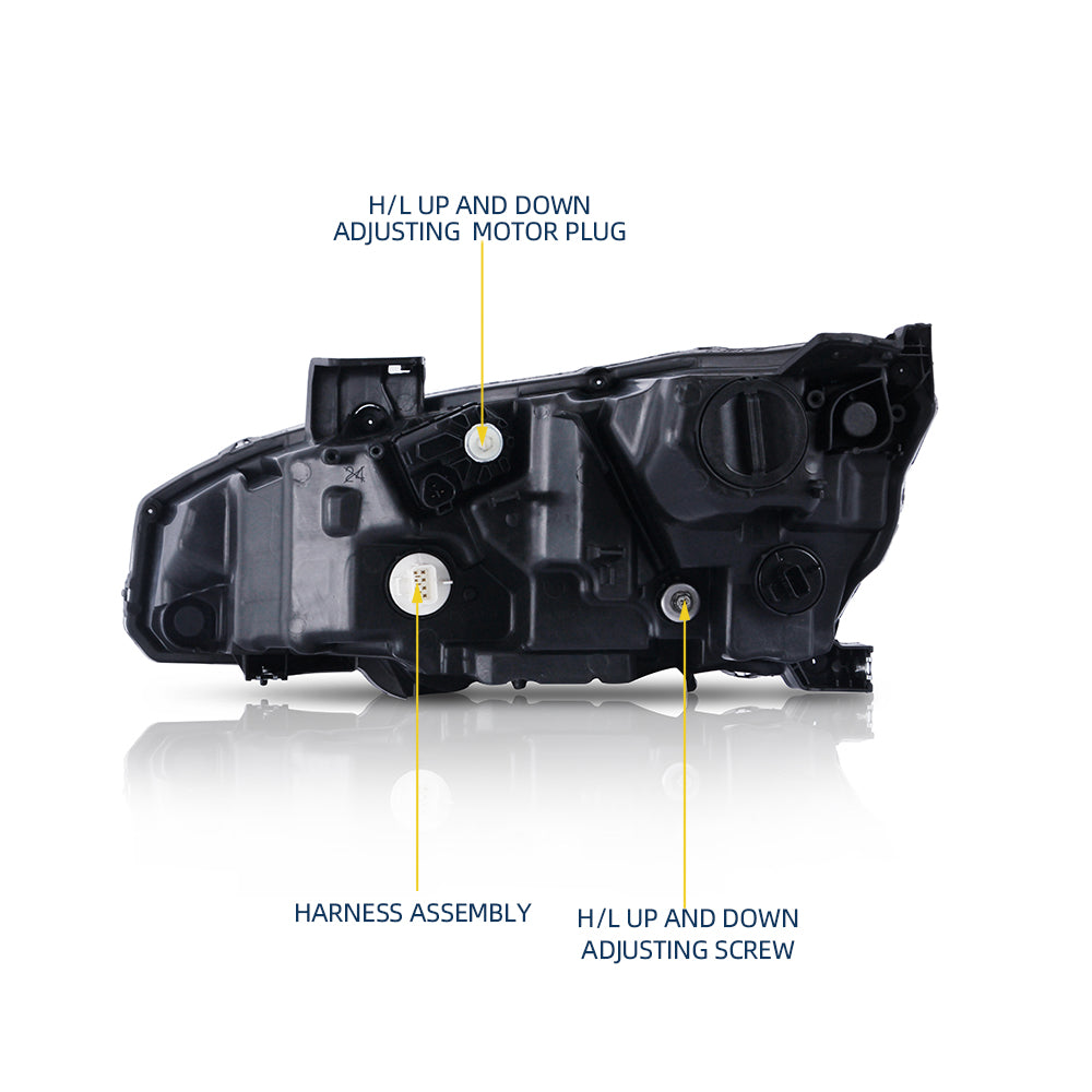 VLAND 16-21 Honda Civic Full LED strålkastare - 8