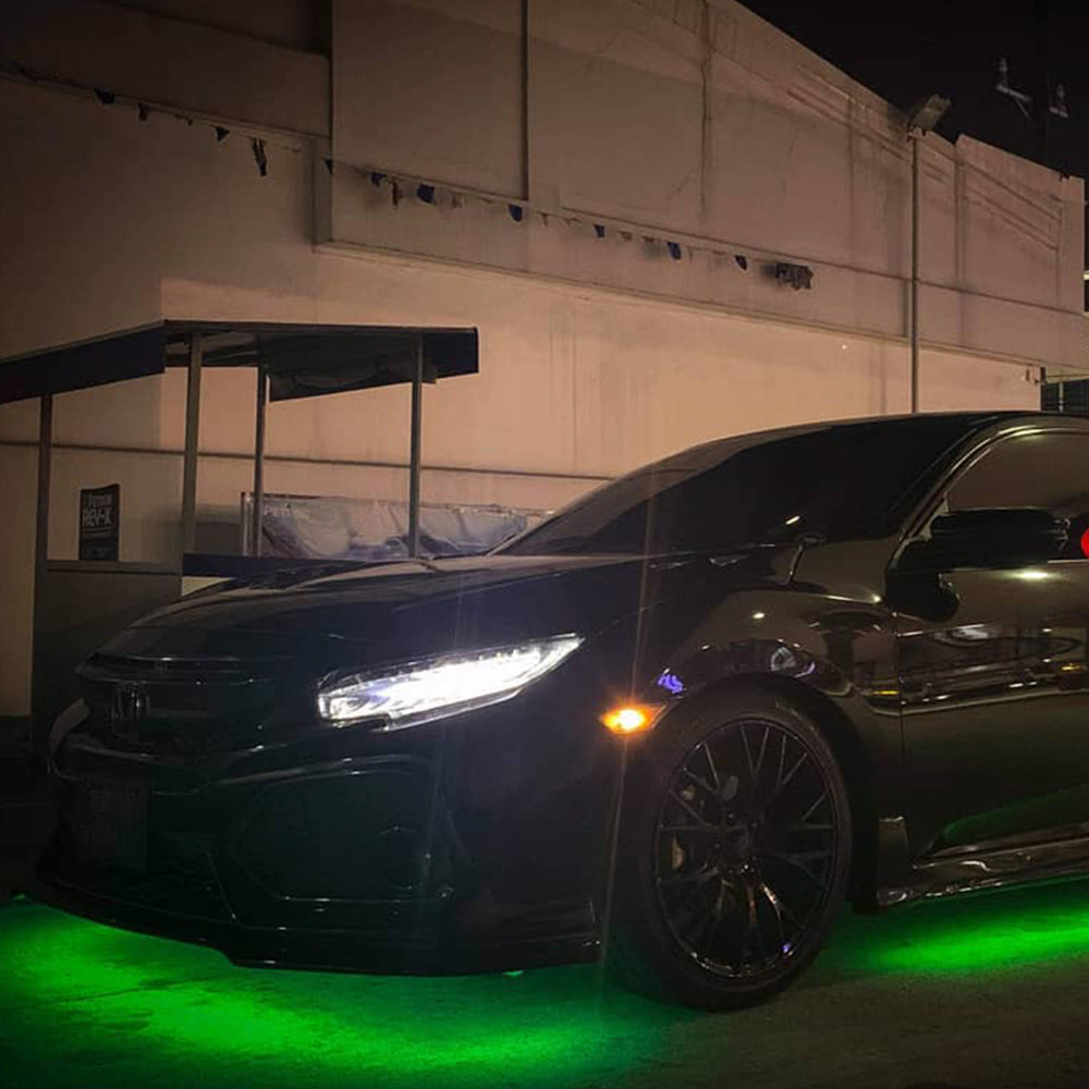 VLAND 16-21 Honda Civic Full LED strålkastare - 13