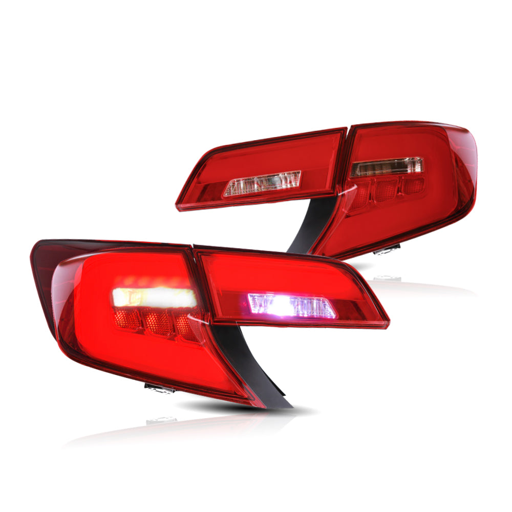 VLAND Carlamp LED bakljus för Toyota Camry 2012-2014 Red Lens - 2