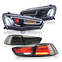 VLAND LED strålkastare+bakljus för Mitsubishi Lancer 2008-2017