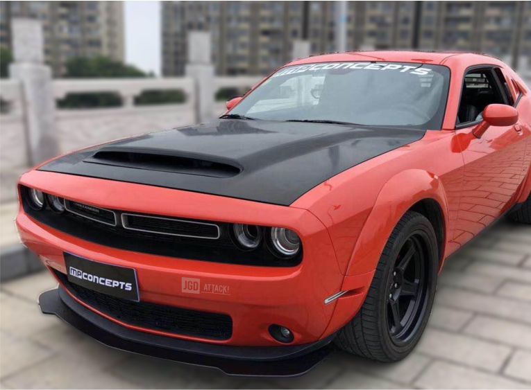 Dodge DEMON Style Motorhuv (DODGE CHALLENGER 2008-2019) - 2