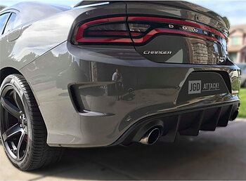 SRT OE Style bakre stötfångare nedre diffusor (CHARGER 2015-2020)