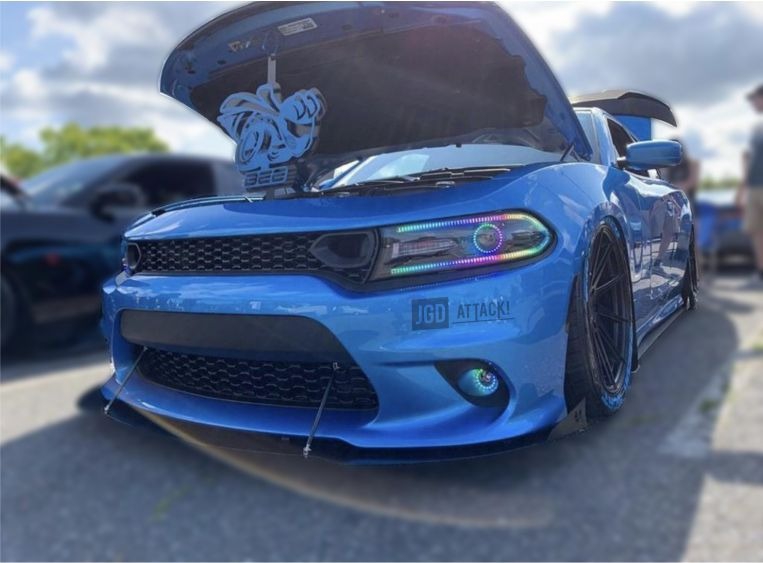 Övre Grill SRT Scat Pack Style (DODGE CHARGER 2015-2019) - 2