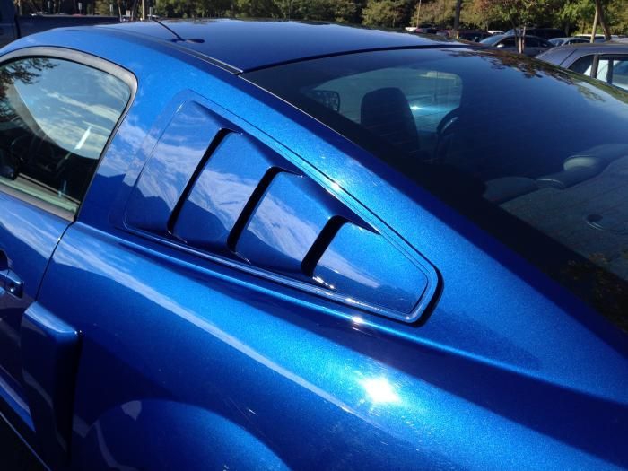MMD Fönster Scoops (MUSTANG 05-14 Fastback) - 3