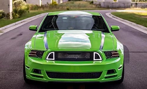 RTR LED Style Grill (MUSTANG 13-14 GT, V6) - 2