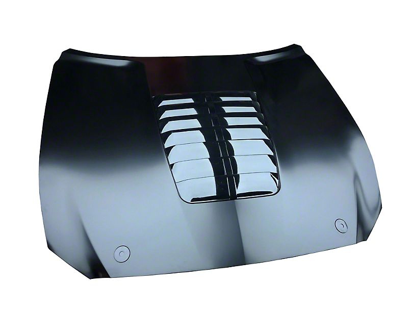 GT500 Style Aluminum Huv  (MUSTANG 15-17 V6, GT, Ecoboost) - 2