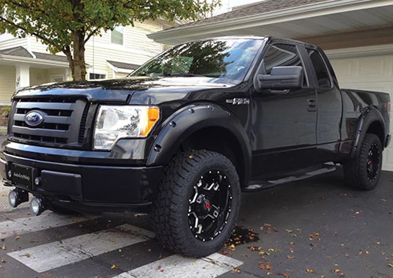 Skärmbreddare – Pocket Rivet Style (F150 09-14)
