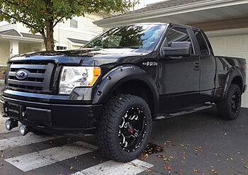 Skärmbreddare – Pocket Rivet Style (F150 09-14)