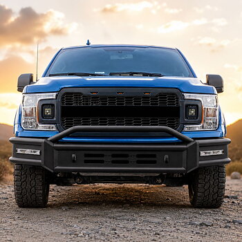 Främre stötfångare – Off-Road Dakota – LED DRL & Frontbåge & LED Bar (F150 18-20)