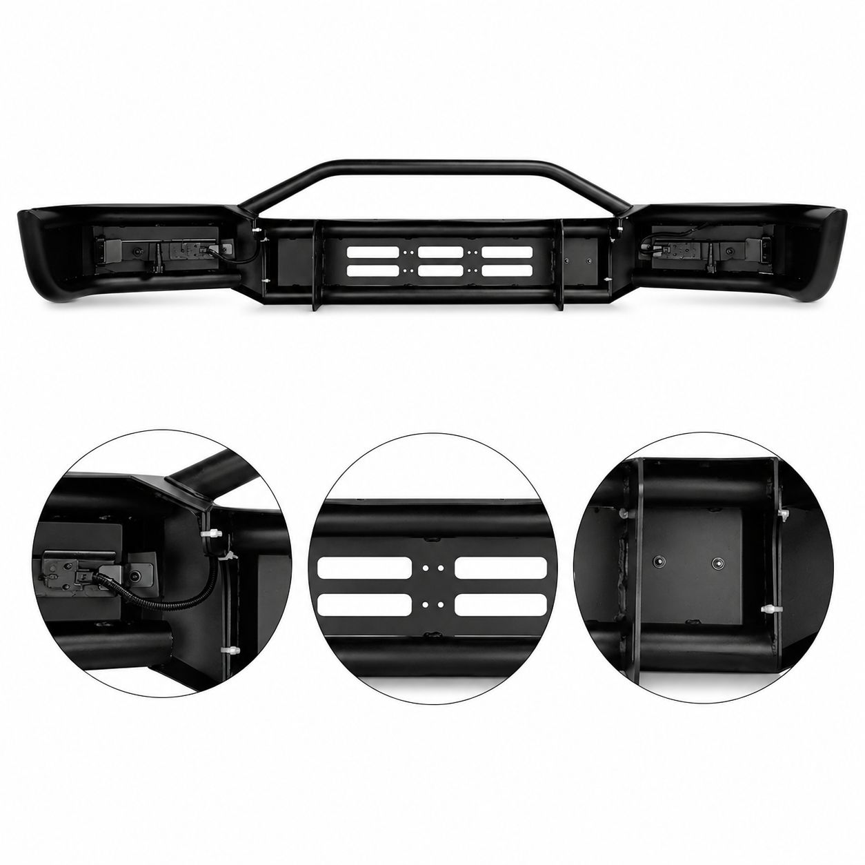 Främre stötfångare – Off-Road Dakota – LED DRL & Frontbåge & LED Bar (F150 18-20) - 10