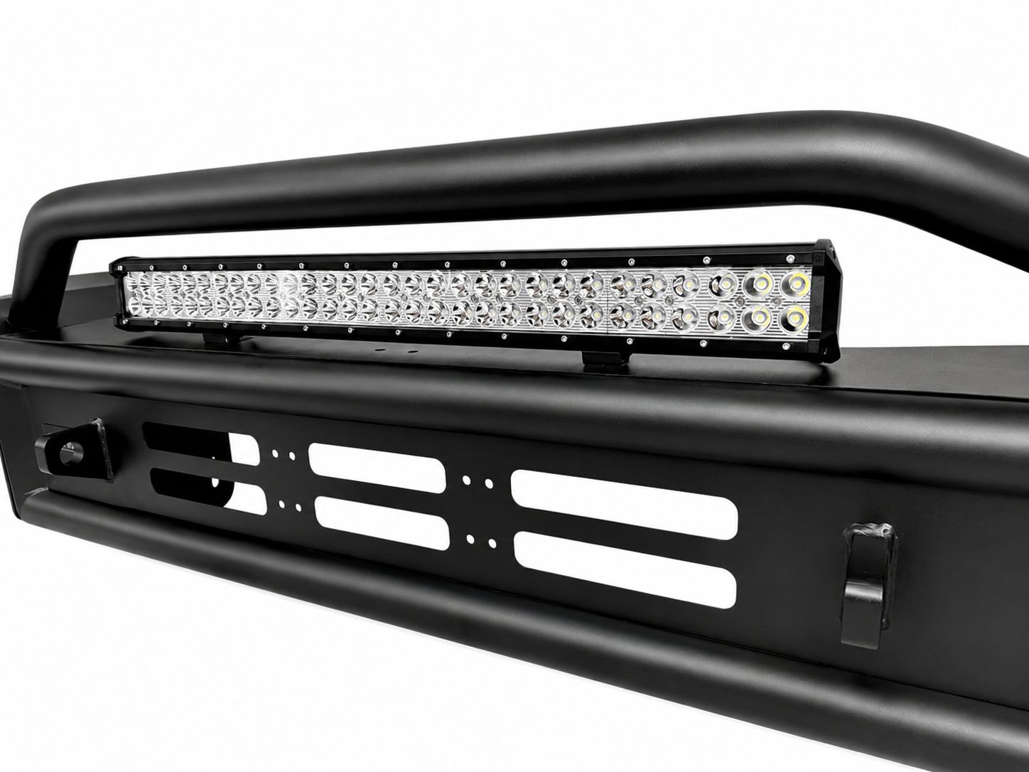 Främre stötfångare – Off-Road Dakota – LED DRL & Frontbåge & LED Bar (F150 18-20) - 8