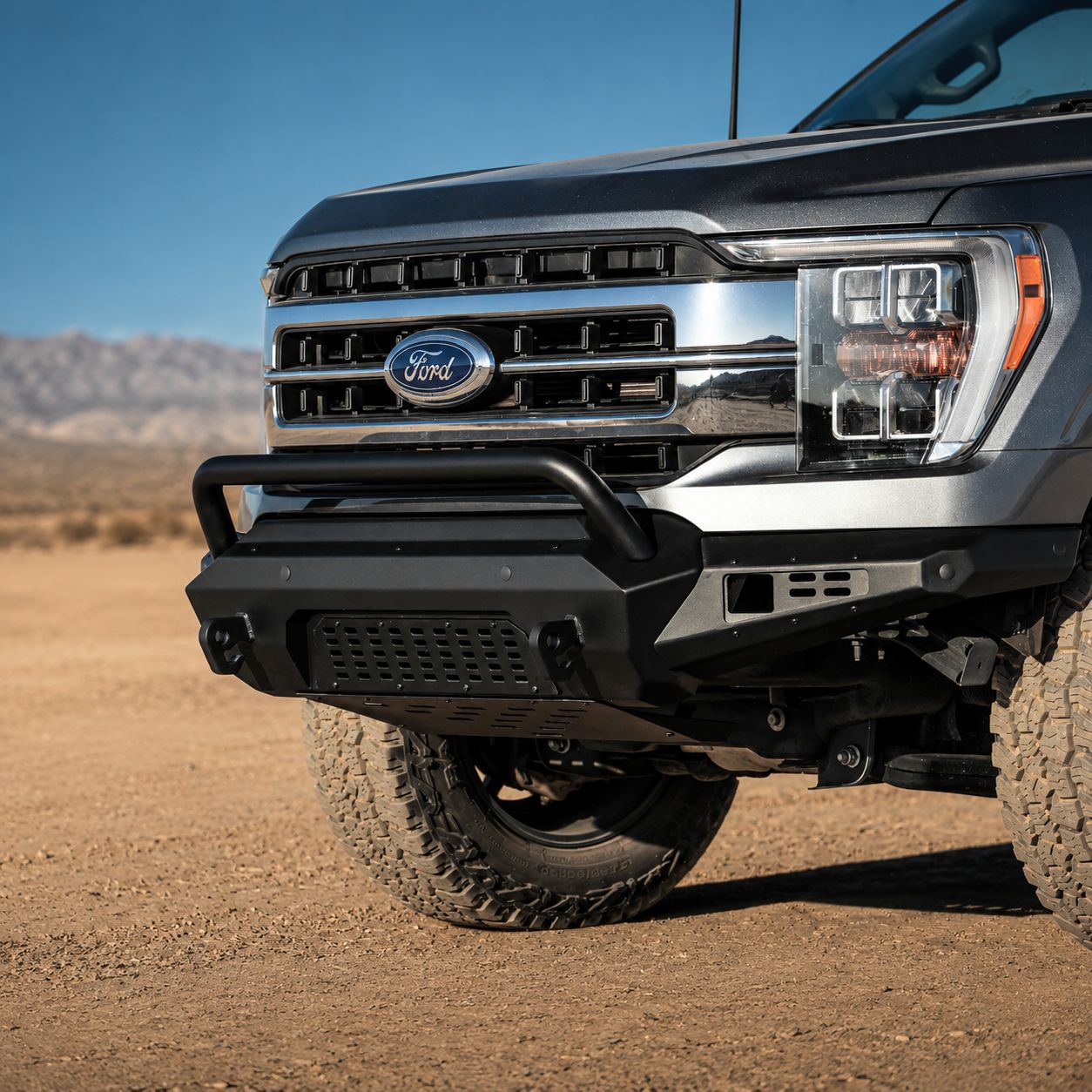 Främre stötfångare – Terra Series – Frontbåge & LED (F150 21-23) - 8