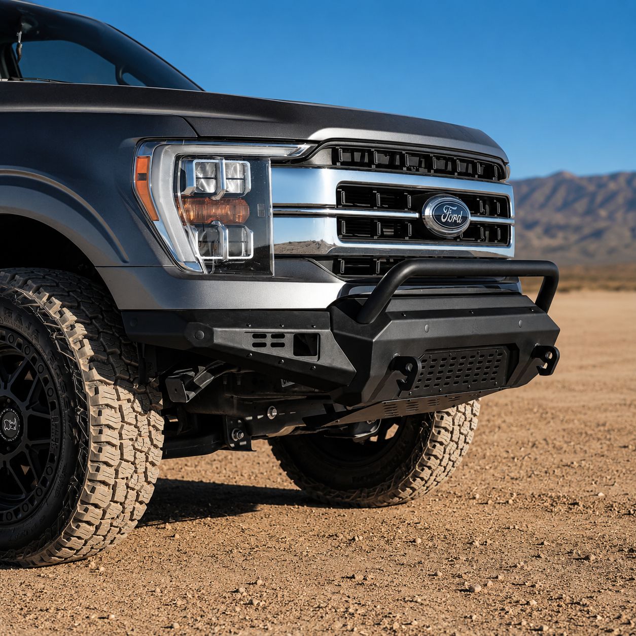 Främre stötfångare – Terra Series – Frontbåge & LED (F150 21-23) - 5