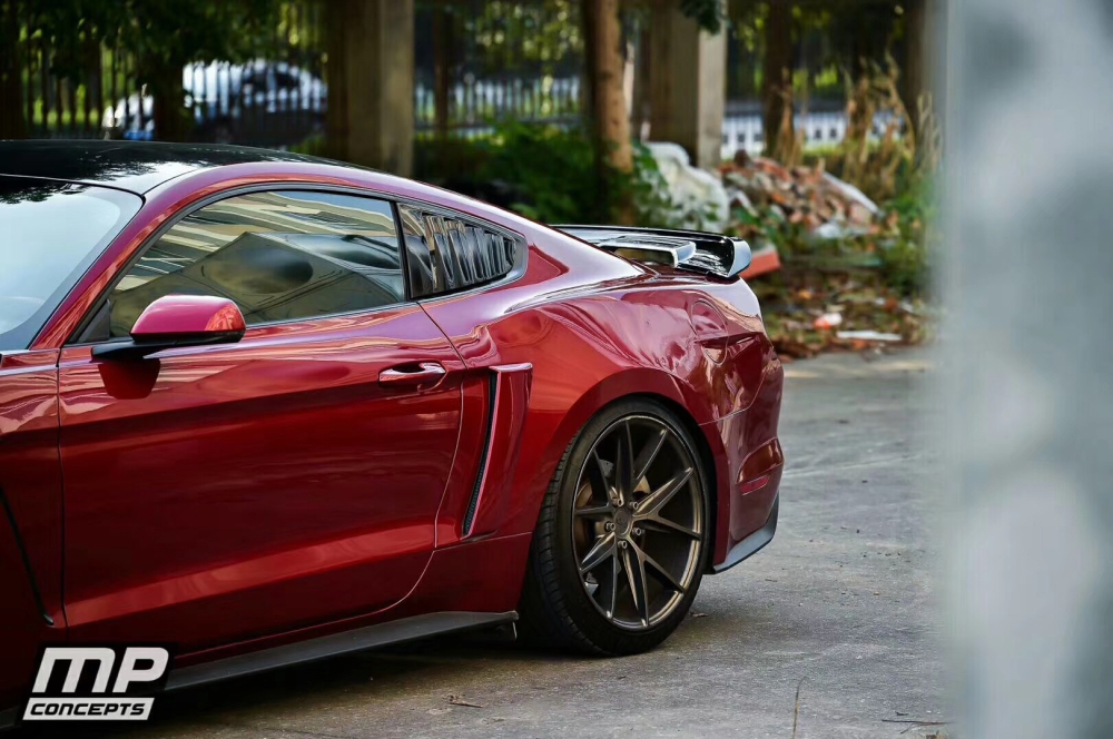 GT500 Style Vinge(MUSTANG 15-20 Fastback) - 3
