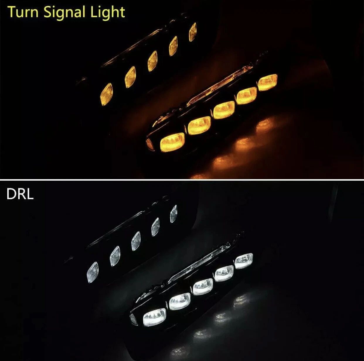 Främre stötfångare + LED-ljus – Raptor Style (F150 09-14) - 14