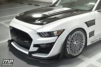 GT500 Style Främre Stötfångare (MUSTANG 15-17 EcoBoost, V6, GT)