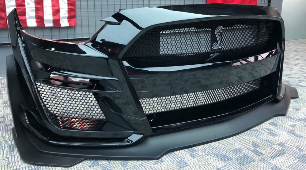 GT500 Style Främre Stötfångare (MUSTANG 15-17 EcoBoost, V6, GT) - 6