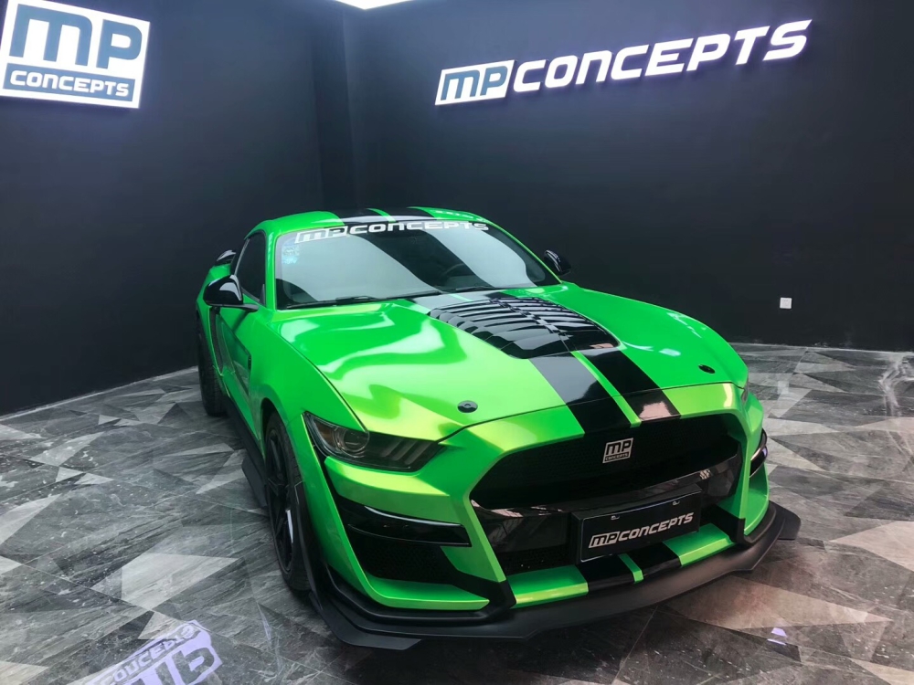 GT500 Style Främre Stötfångare (MUSTANG 15-17 EcoBoost, V6, GT) - 7