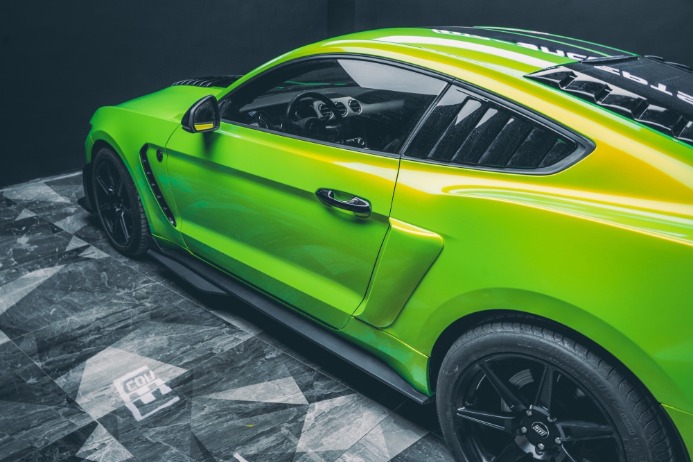 GT500-sidokjolar (FORD MUSTANG 2015-2020)