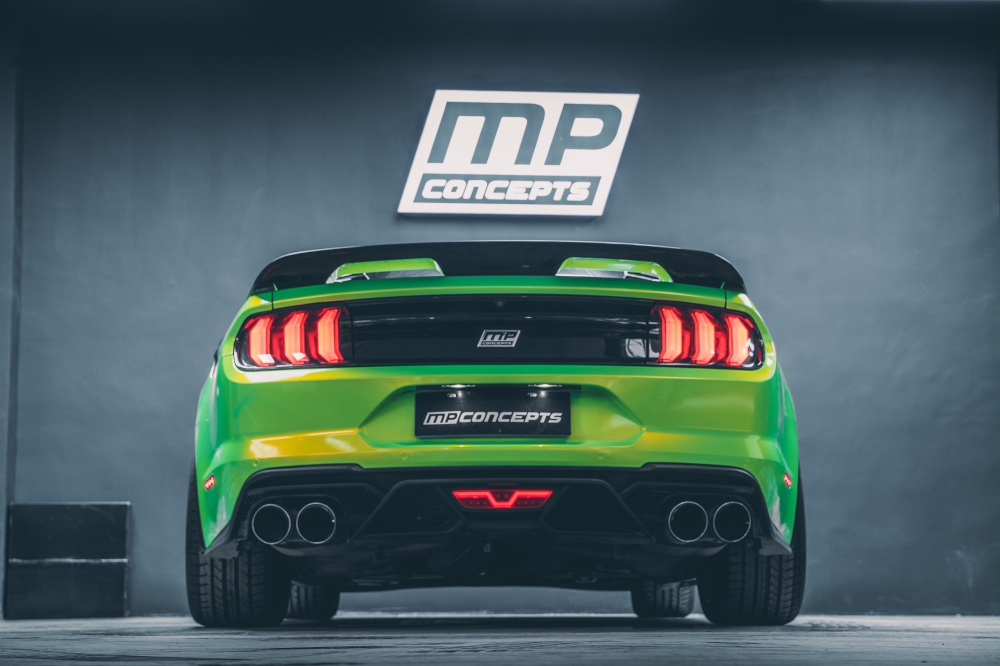 GT500 Style Bakre Stötfångare & Diffuser (MUSTANG 15-20 Ecoboost, V6, GT) - 2