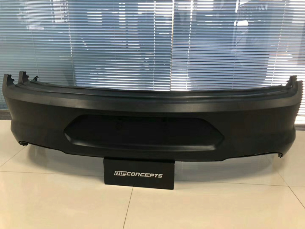 GT500 Style Bakre Stötfångare & Diffuser (MUSTANG 15-20 Ecoboost, V6, GT) - 5