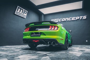 GT500 Style Bakre Stötfångare & Diffuser (MUSTANG 15-20 Ecoboost, V6, GT)