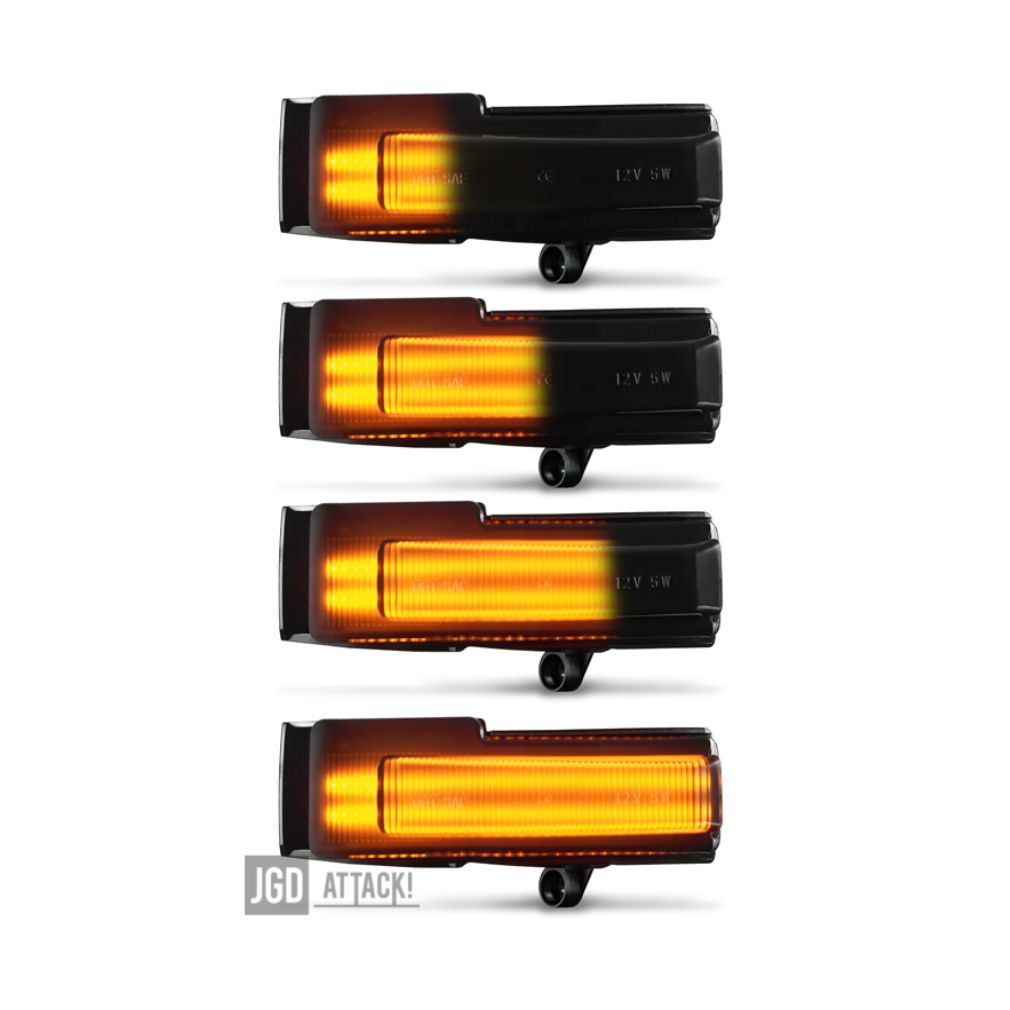 LED Sekventiella spegelblinkers with DRL (F150 15-18) - 2