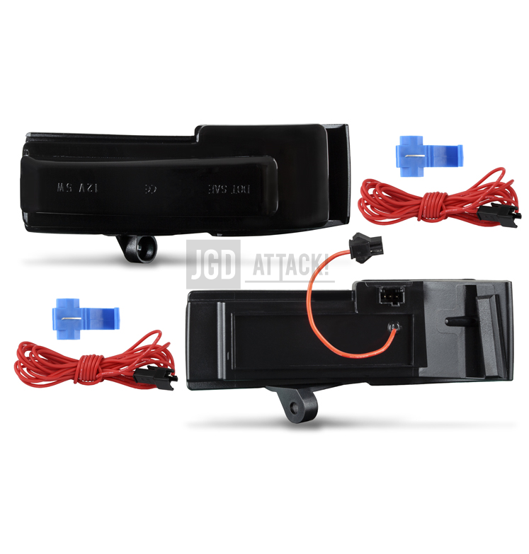 LED Sekventiella spegelblinkers with DRL (F150 15-18) - 4