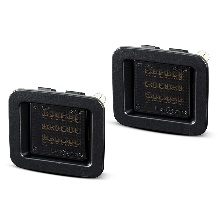 LED Smoked Registreringsskyltsbelysning – Sats (F150 15-20) - 5