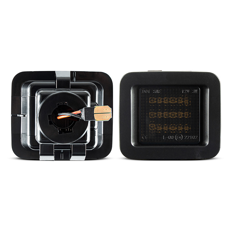 LED Smoked Registreringsskyltsbelysning – Sats (F150 15-20) - 3