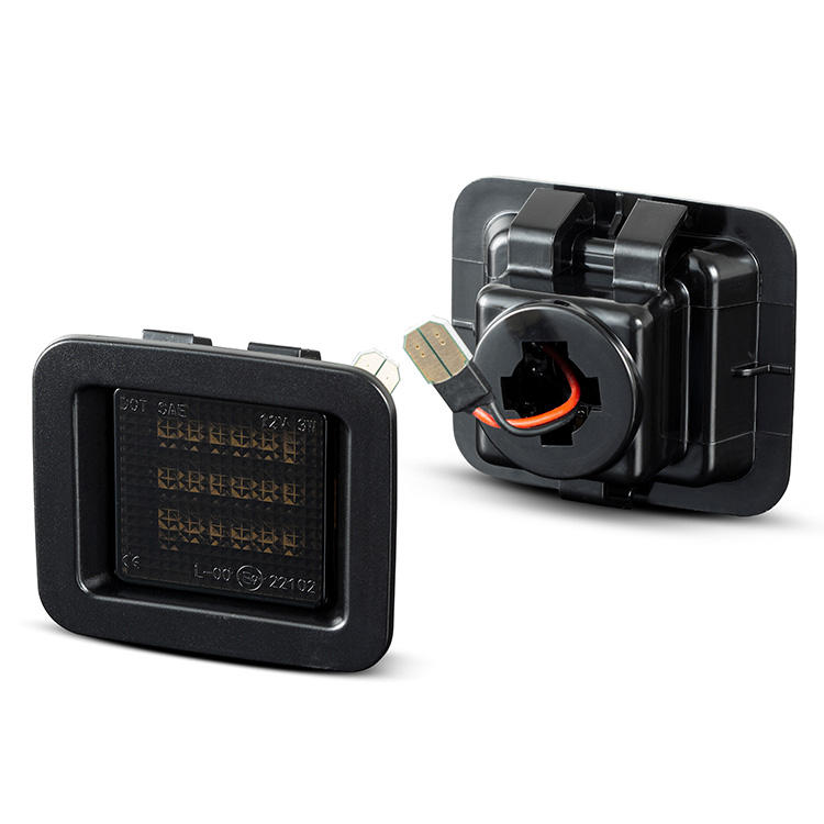 LED Smoked Registreringsskyltsbelysning – Sats (F150 15-20) - 4