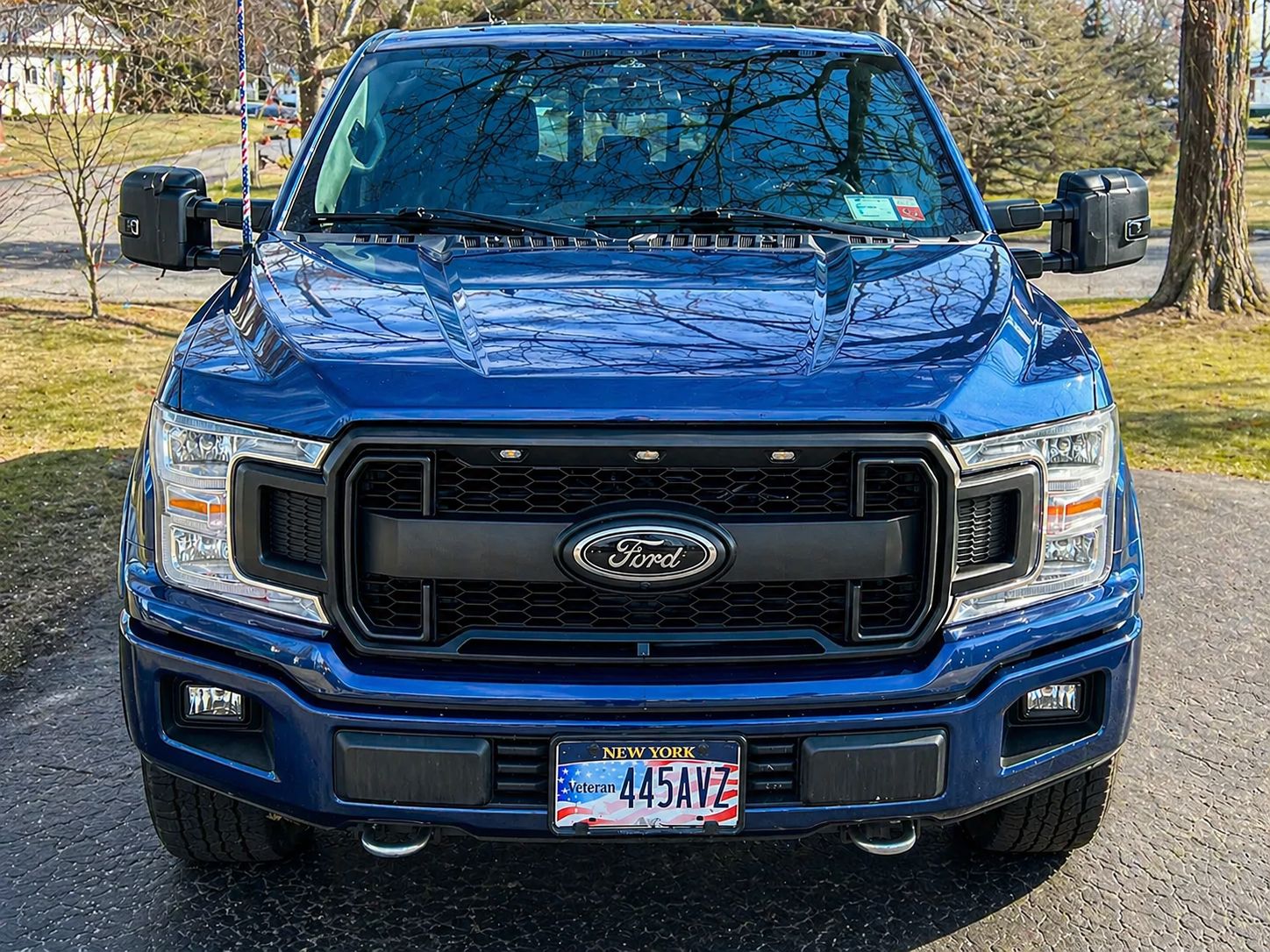 MP Concepts Övre grill med LED-belysning and DRL – Mattsvart (F150 18-20) - 3